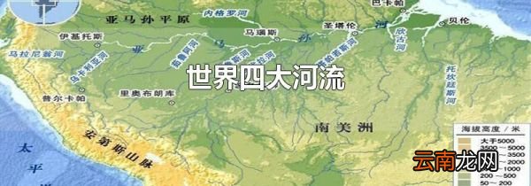 世界四大河流