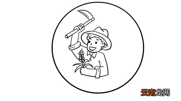 芒种简笔画怎么画好看芒种简笔画画法