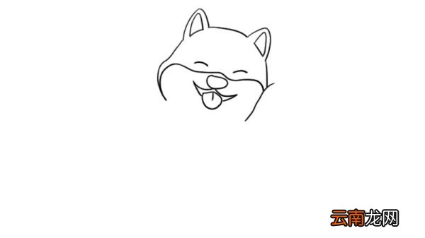 小柴犬简笔画的教程小柴犬简笔画怎么画