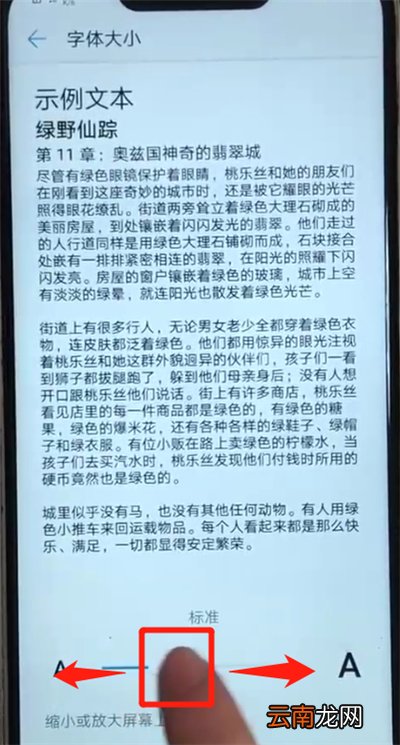 华为nova3进行调节字体大小的简单操作方法