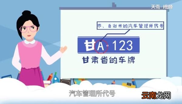 甘是哪里的车牌 甘N是哪里的车牌