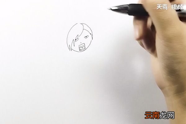 荆轲简笔画