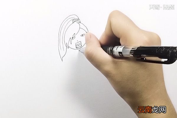 荆轲简笔画