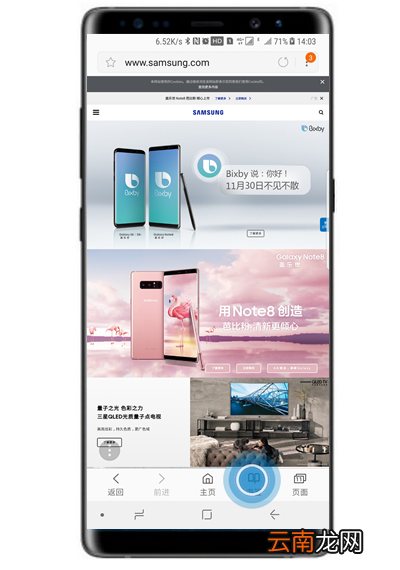 三星s10+中将浏览器记录删掉具体操作方法