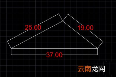 使用迅捷CAD编辑器绘画已知边长三角形具体操作步骤