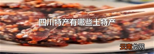 四川特产有哪些土特产
