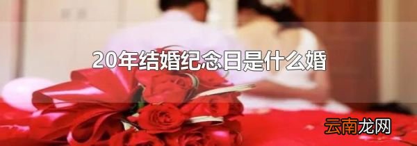 20年结婚纪念日是什么婚