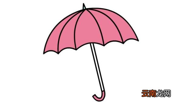 雨伞简笔画 雨伞简笔画怎么画
