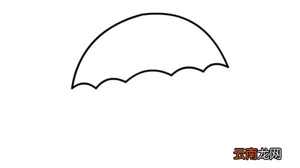 雨伞简笔画 雨伞简笔画怎么画