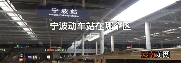 宁波动车站在哪个区