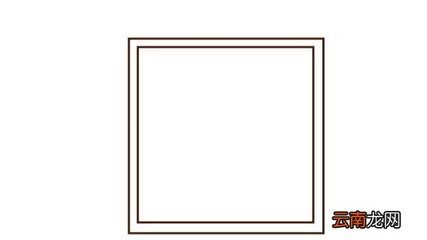 小黑板简笔画