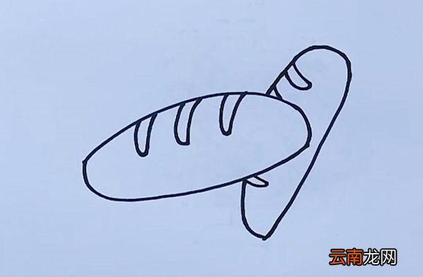 面包简笔画面包简笔画