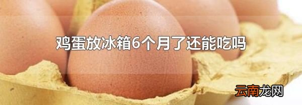 鸡蛋放冰箱6个月了还能吃吗