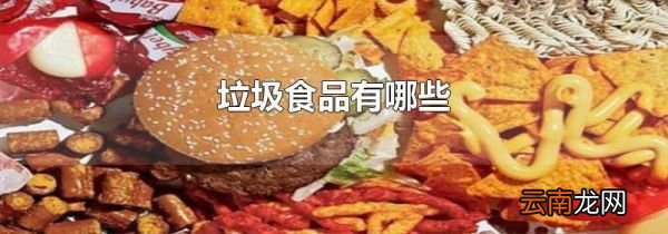 垃圾食品有哪些