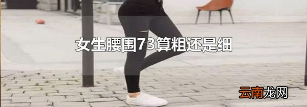 女生腰围73算粗还是细