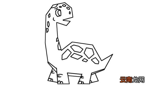 恐龙简笔画画法恐龙简笔画怎么画