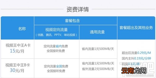 视频王中王卡是什么 看视频免流量？