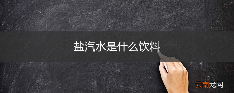 盐汽水是什么饮料