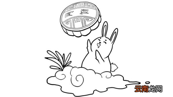 中秋节简笔画 中秋节简笔画怎么画