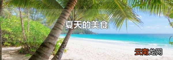 夏天的美食
