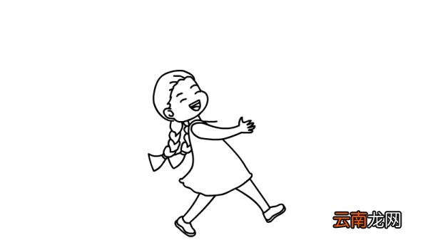 抱冰淇淋的小女孩简笔画画法抱冰淇淋的小女孩简笔画怎么画