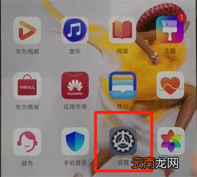 华为p30pro中更改返回键的操作教程
