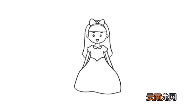 12星座简笔画公主怎么画 12星座简笔画公主如何画