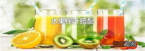 水果榨汁搭配