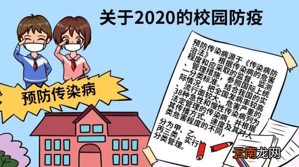 关于2020的校园防疫手抄报 关于2020的校园防疫手抄报怎么画