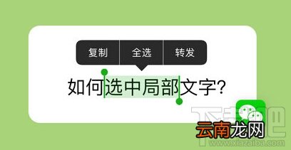 怎么复制微信聊天记录中的局部文字?复制微信聊天记录局部文字的方法教程