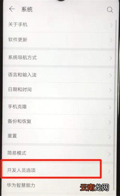 华为nova4e中打开usb调试功能的操作教程