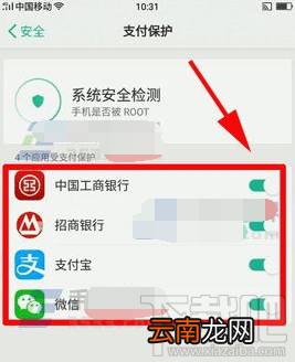 oppo R11手机怎么打开支付保护功能？