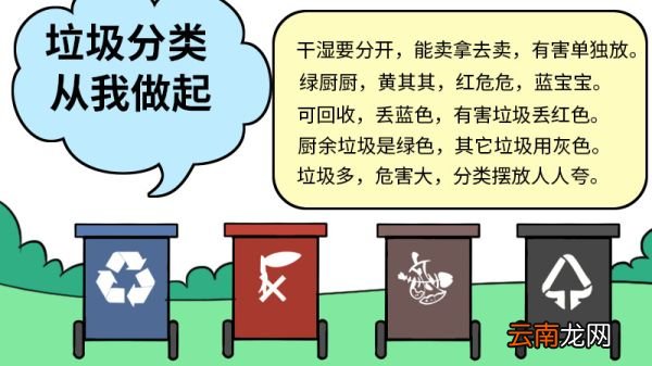 垃圾分类从我做起手抄报 垃圾分类 从我做起手抄报怎么画