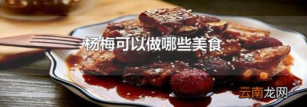 杨梅可以做哪些美食
