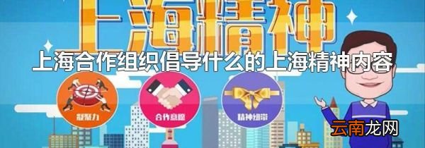 上海合作组织倡导什么的上海精神内容
