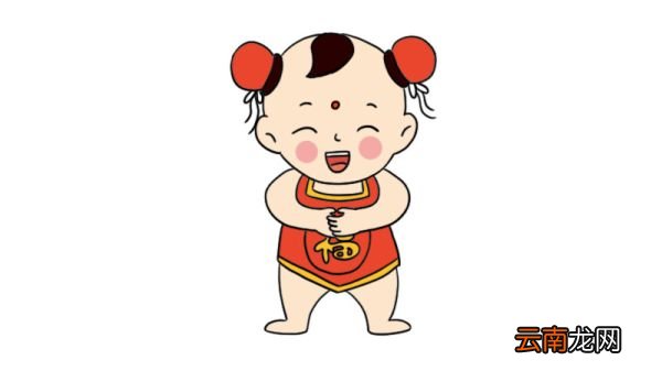 新年福娃简笔画 新年福娃怎么画
