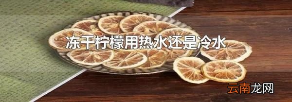 冻干柠檬用热水还是冷水