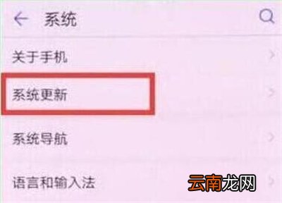 华为nova4e中将系统自动更新关闭具体操作方法