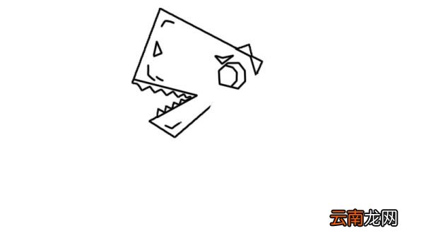 恐龙简笔画步骤恐龙简笔画教程
