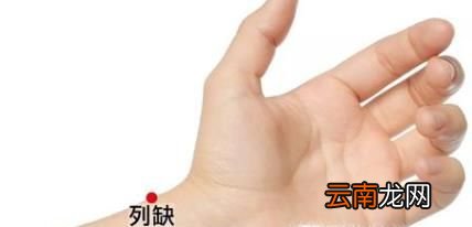 列缺穴穴位位置图及作用