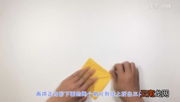 长方形纸折纸船叠法 折纸船的折法
