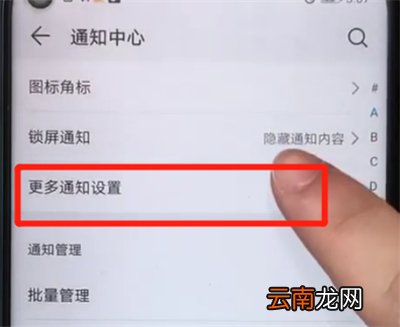 荣耀20pro中关闭通知亮屏的操作方法