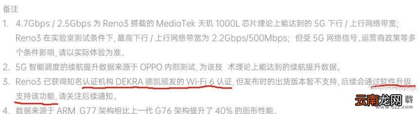 oppo reno3 pro有wifi6吗 oppo reno3 pro支持wifi6吗