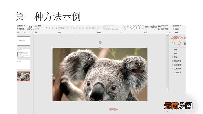 PPT制作出图片式背景具体操作步骤
