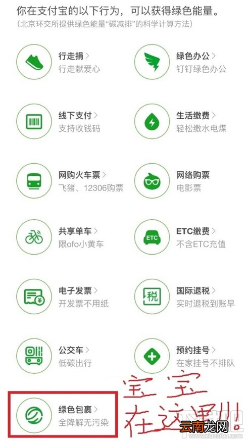 支付宝怎么获取绿色能量?支付宝获取绿色能量的新功能