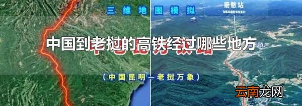 中国到老挝的高铁经过哪些地方