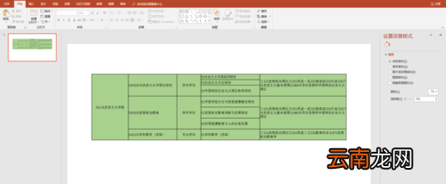 PPT中插入以及使用Excel表格具体操作流程