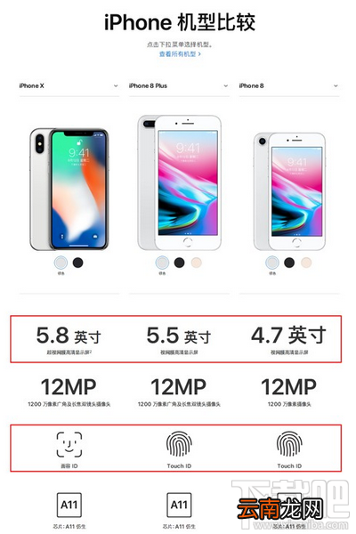 iphone8和iphonex有什么区别？iphoneX和iphone8区别对比