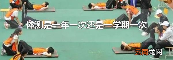 体测是一年一次还是一学期一次