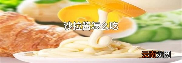 沙拉酱怎么吃